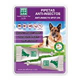 MENFORSAN Pipetas Anti-Insectos para Perros con...