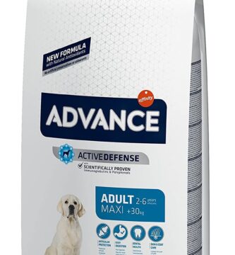 ADVANCE Maxi Adult - Pienso para Perros Adultos de Razas Grandes - 14 Kg
