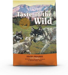 Taste Of The Wild puppy food with Roasted Bison and Deer 5,6kg High prairie puppy