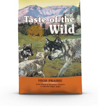 Taste Of The Wild pienso para cachorros con Bisonte y Venado asados 5,6kg High prairie puppy