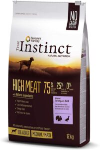 True Instinct High Meat Adult - Nature's Variety - Pienso para Perros MediumMaxi