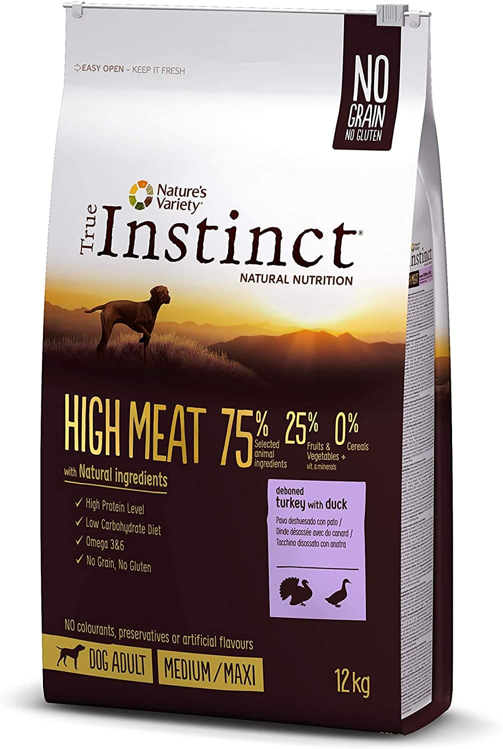 Pienso Nature's Variety True Instinct High Meat Medium-Maxi