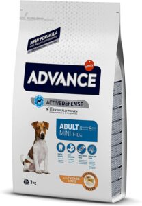 advance mini adult pienso aduñto razas pequeñas