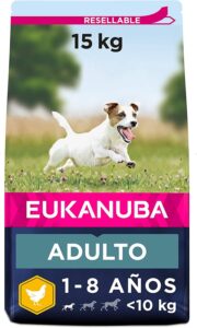 eukanuba pienso 15 kg raza pequeña