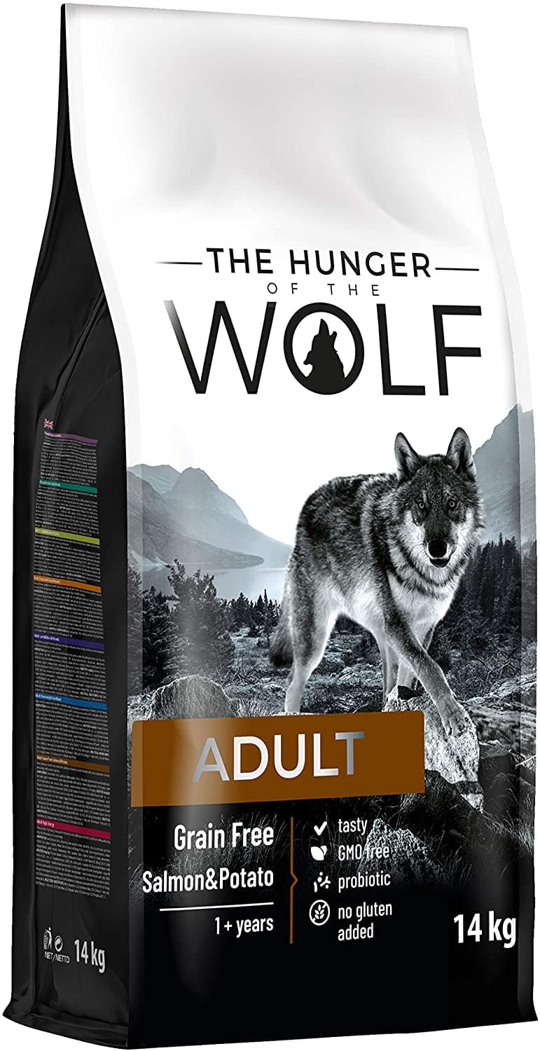 Pienso The Hunger of The Wolf para perros adultos sin cereales